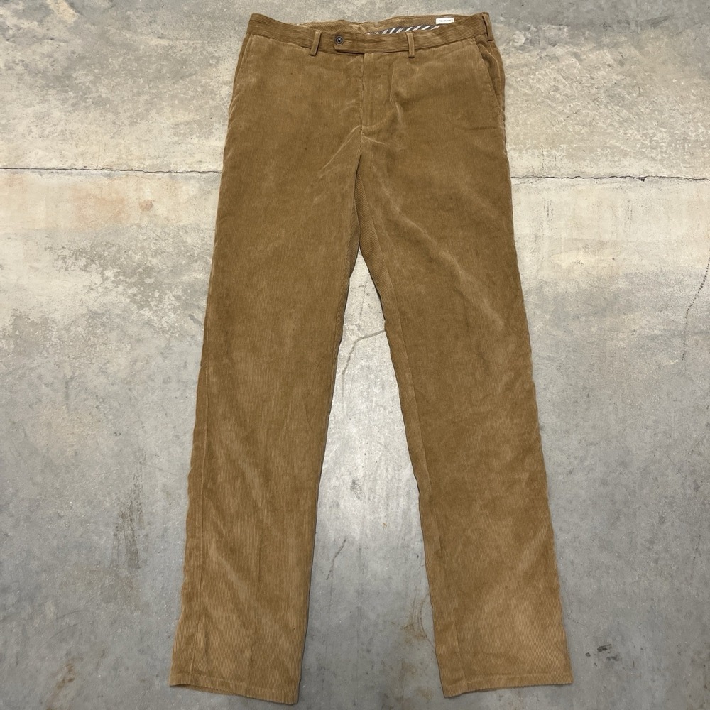 Peter Millar Nanoluxe Corduroy Trouser - Men's Size 35x35 - Picture 2 of 5
